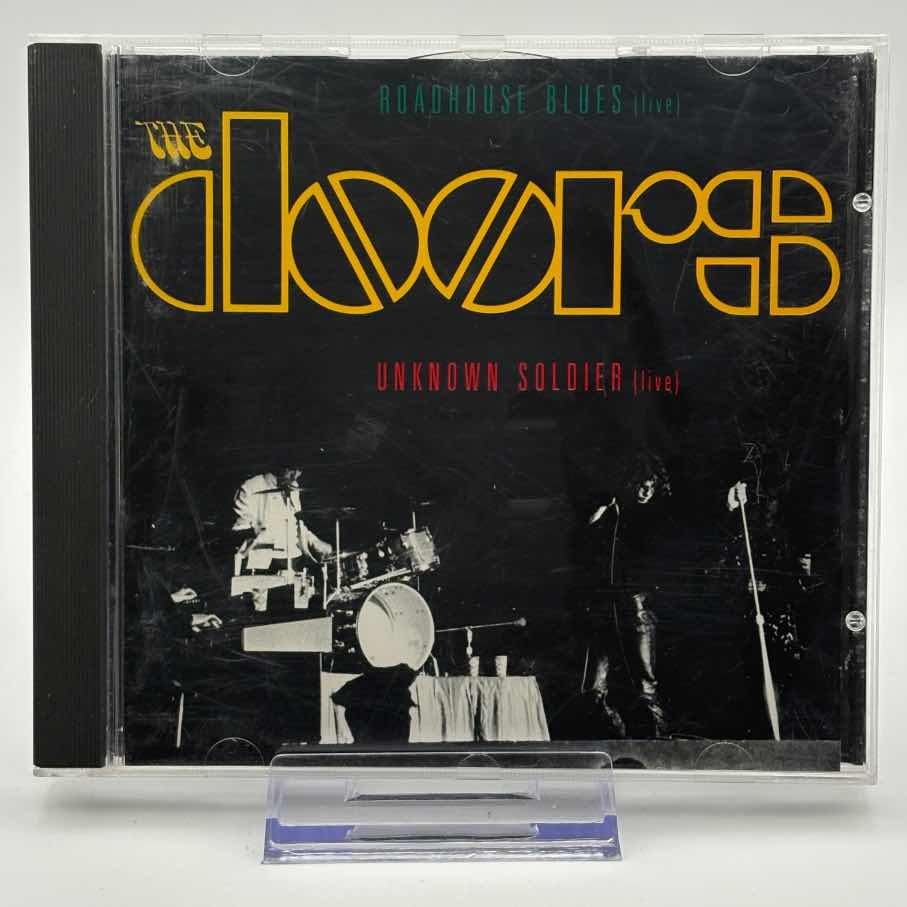 The-Doors--Uknown-Soldier-Live--Promo-Copy-Used-CD