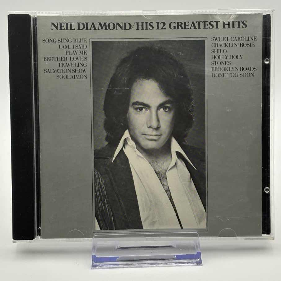 Neil-Diamond--His-12-Greatest-Hits-Used-CD
