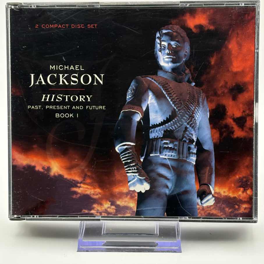 Michael-Jacson--History-Past,-Present-and-Future-Book-1-2CD-Used-CD