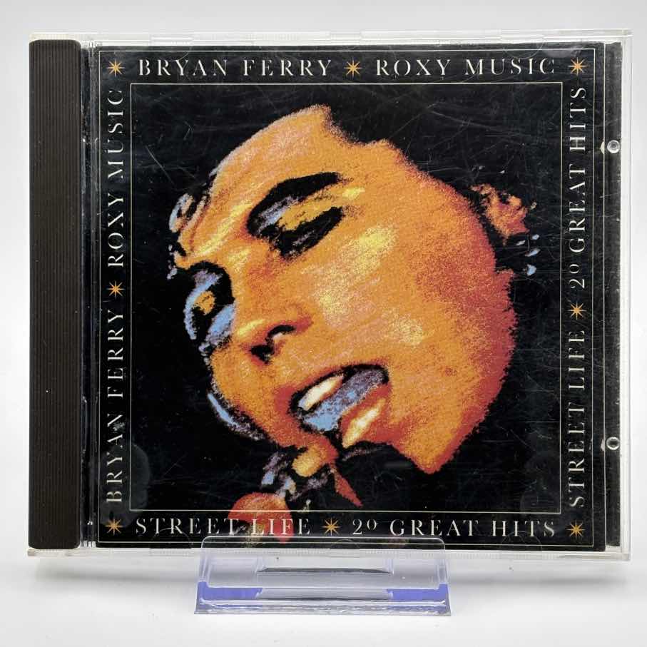 Bryan-Ferry--Roxy-Music--Street-Life-20-Great-Hits-Used-CD