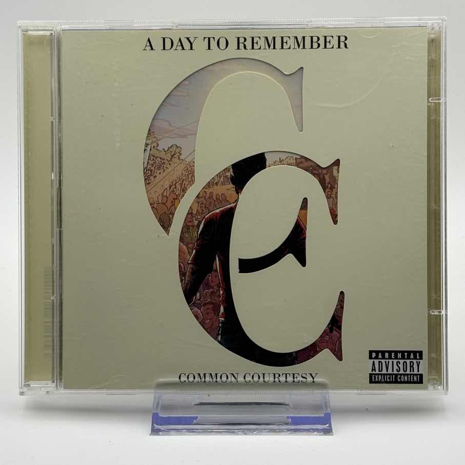 A-Day-To-Remember--Common-Courtesy-CD+DVD-Used-CD