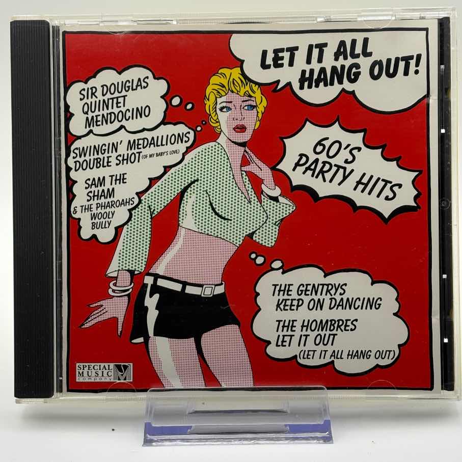 Various--Let-It-All-Hang-Out-60s-Party-Hits-Used-CD
