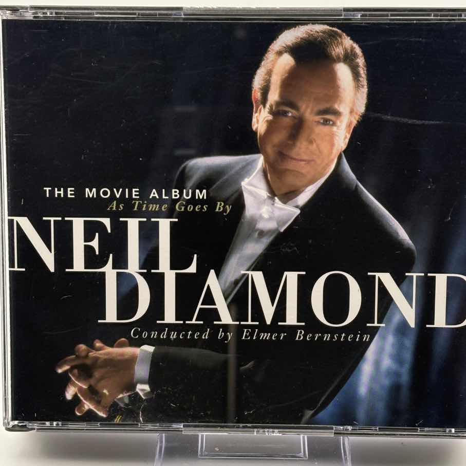 Neil-Diamond--The-Movie-Album-As-Time-Goes-By-2CD-Used-CD