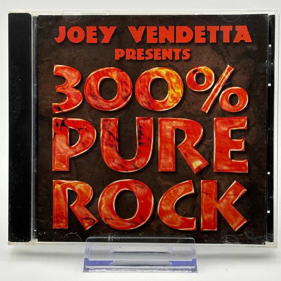 Various--Joey-Vendetta-Presents-300%-Pure-Rock-Used-CD