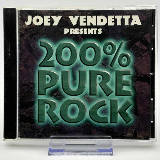 Various--Joey-Vendetta-Presents-200%-Pure-Rock-Used-CD