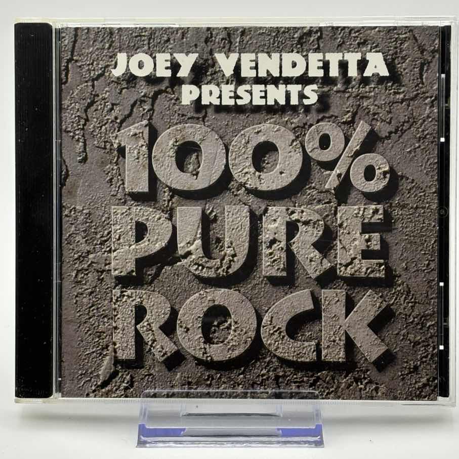 Various--Joey-Vendetta-Presents-100%-Pure-Rock-Used-CD