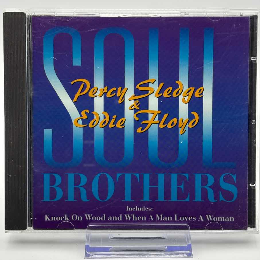 Percy-Sledge--Eddie-Floyd--Soul-Brothers-Used-CD