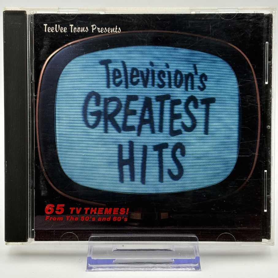 Various--Televisions-Greatest-Hits-65-TV-Themes!--From-the-50s-and-60s-Used-CD