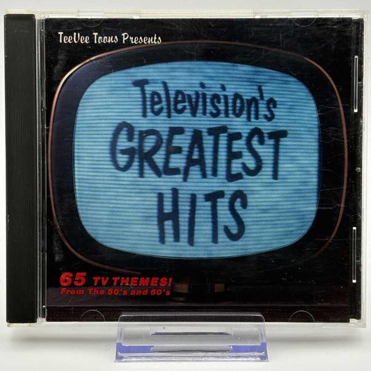 Various--Televisions-Greatest-Hits-65-TV-Themes!--From-the-50s-and-60s-Used-CD