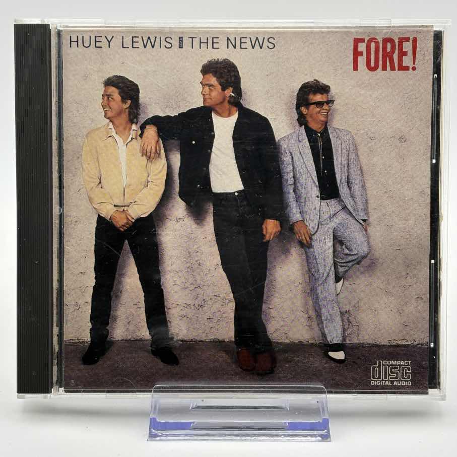 Huey-Lewis-and-the-News--Fore-Made-in-Japan-Used-CD