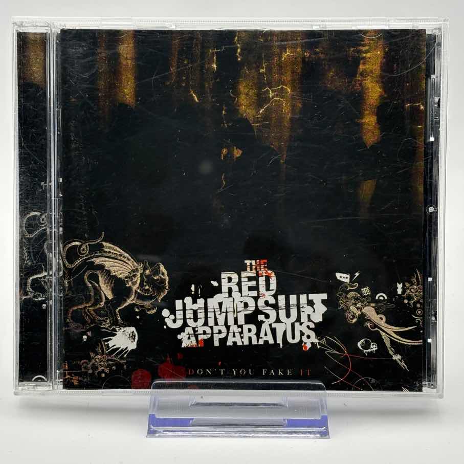 The-Red-Jumpsuit-Apparatus--Don't-You-Fake-It-Used-CD