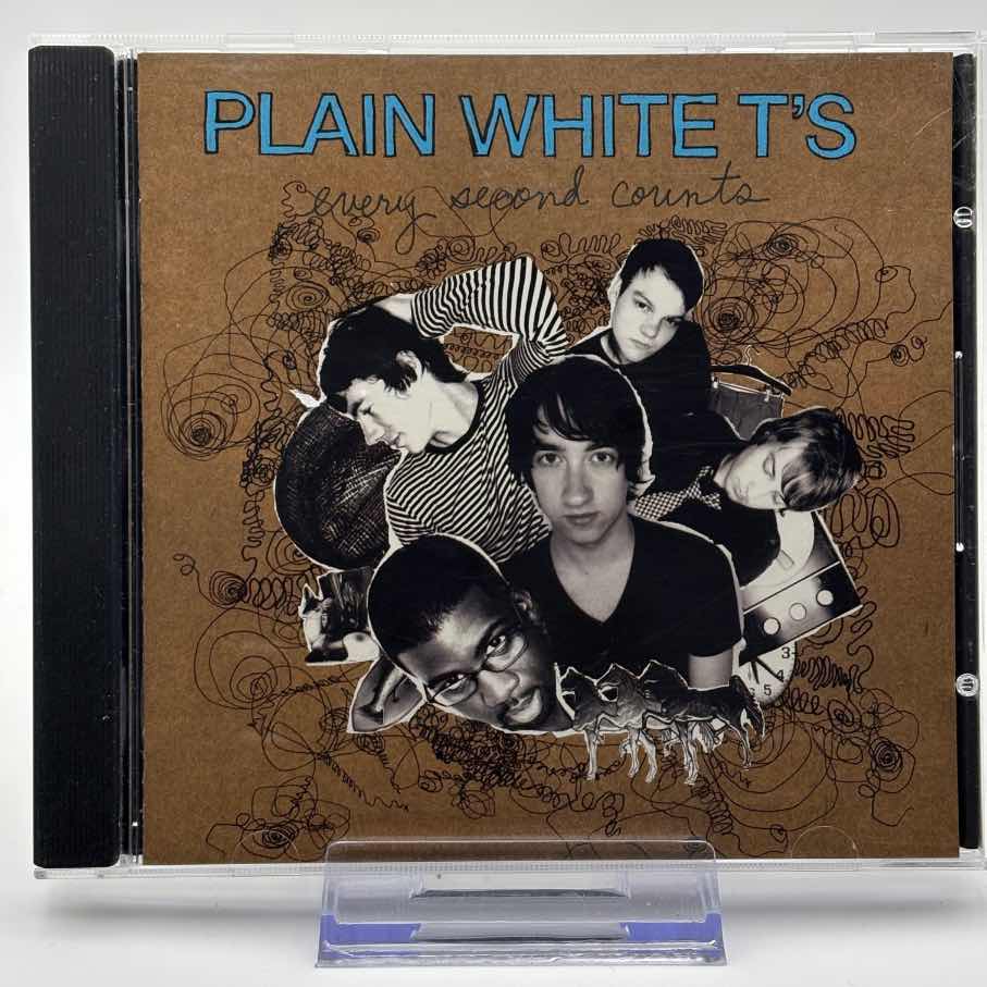 Plain-White-Ts--Every-Second-Counts-Used-CD