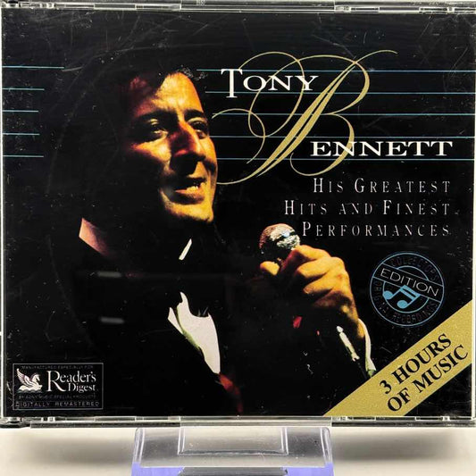 Tony-Bennett--His-Greatest-Hits-and-Finest-Performances-3CD-Used-CD