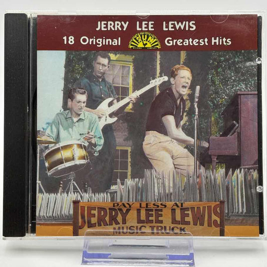 Jerry-Lee-Lewis--18-Original-Greatest-Hits-Used-CD