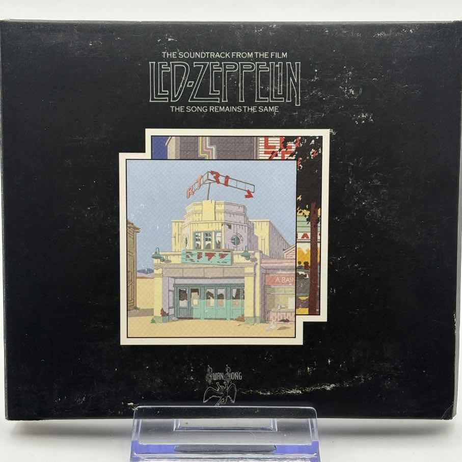 Led-Zeppelin--Sountrack-From-the-Film-"The-Song-Remains-The-Same"-2CD-Used-CD