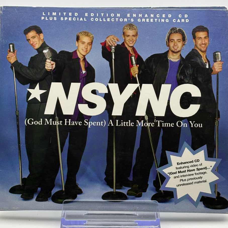NSYNC--God-Must-Have-Spent-A-Little-More-Time-On-You-Used-CD