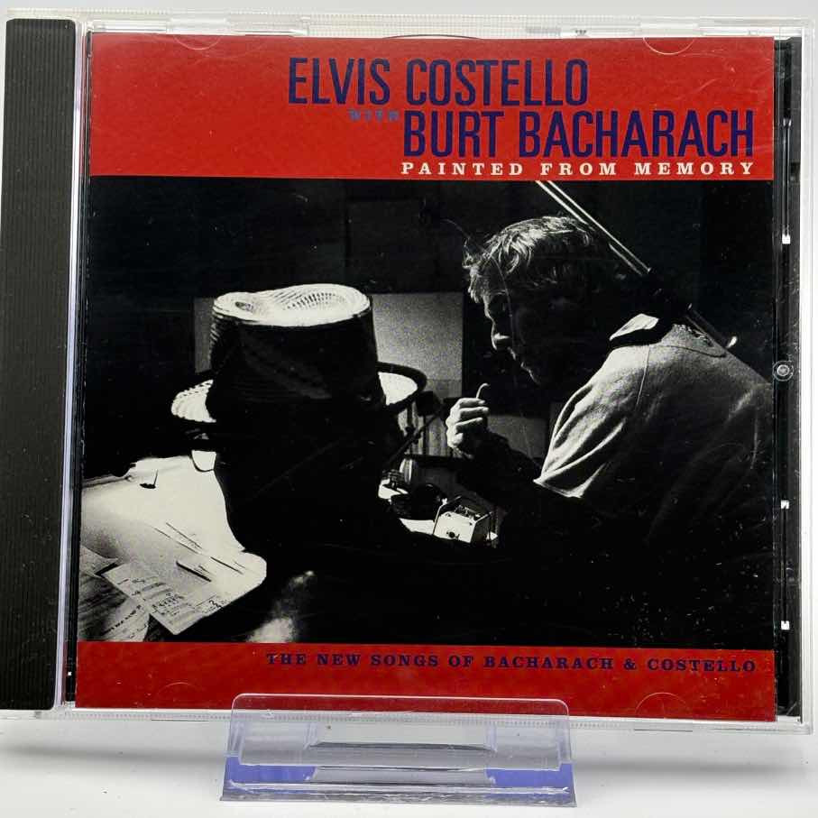 Elvis-Costello-with-Burt-Bacharach--Painted-From-Memory-Used-CD