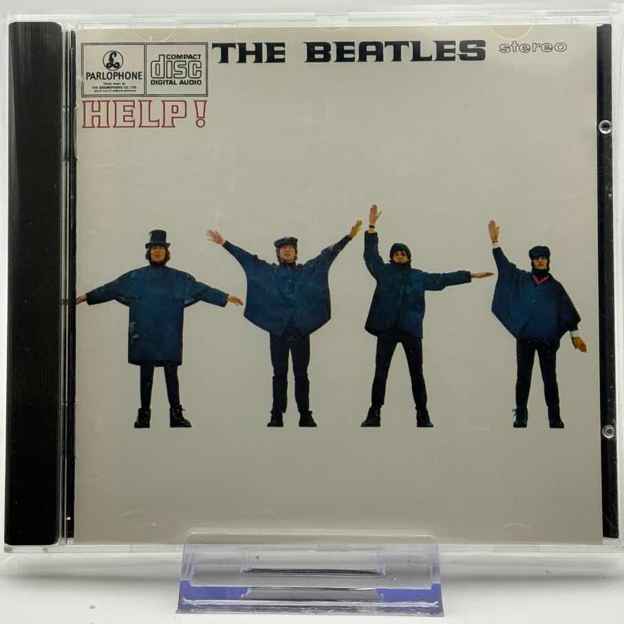 The-Beatles--Help-RARE--Disque-Americ,-No-Apple-Logo-Used-CD