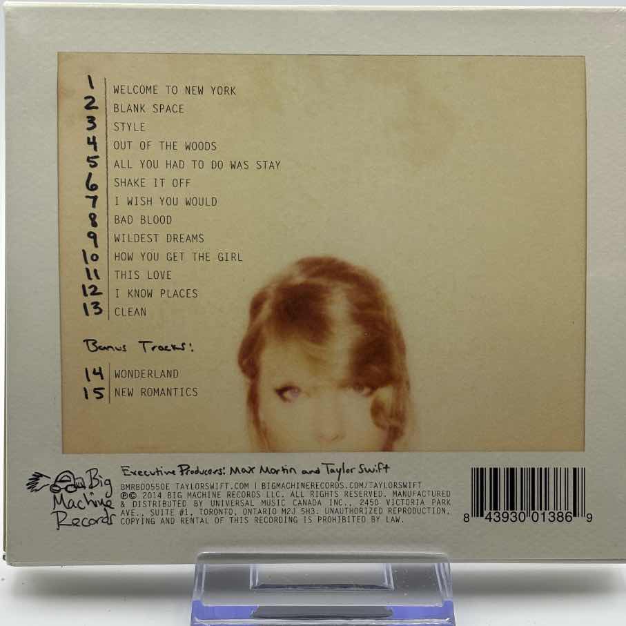 Taylor Swift - 1989 D.L.X. (WITH PHOTOS #40-#52) (Used CD)