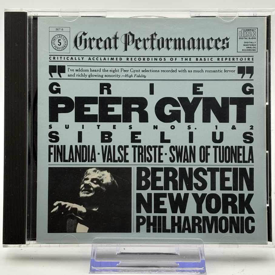 Bernstein--Peer-Gynt-Suites-1--2-Used-CD