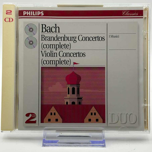 Bach--Brandenburg-Concertos-CompleteViolin-Concertos-Complete-2CD-Used-CD