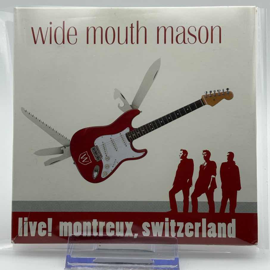 Wide-Mouth-Mason--Live-Montreux-Switzerland-CD+DVD-Used-CD