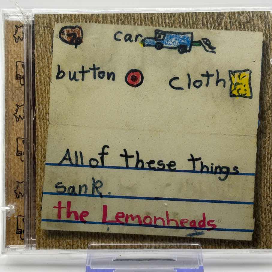 The-Lemonheads--Car-Button-Cloth-SEALED--SAW-CUT
