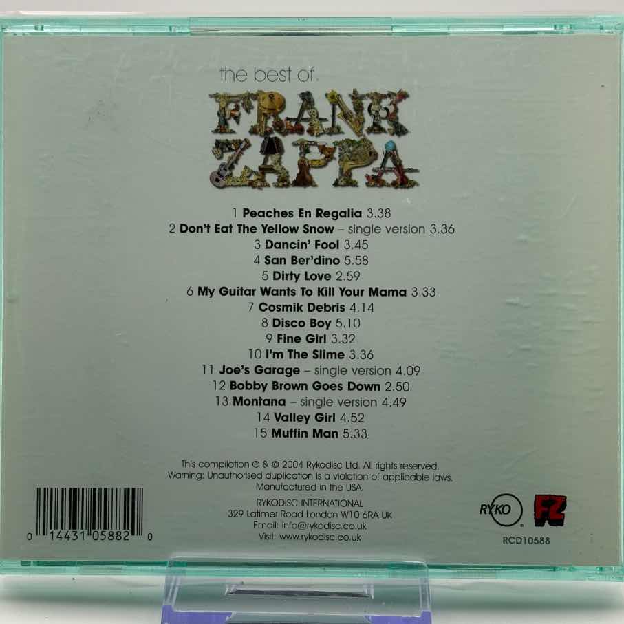 Frank Zappa - The Best of Frank Zappa (Used CD)