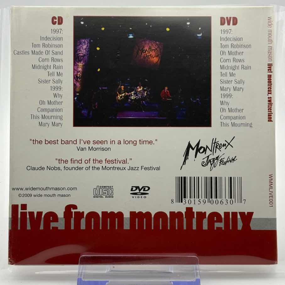 Wide Mouth Mason - Live! Montreux, Switzerland (CD+DVD) (Used CD)