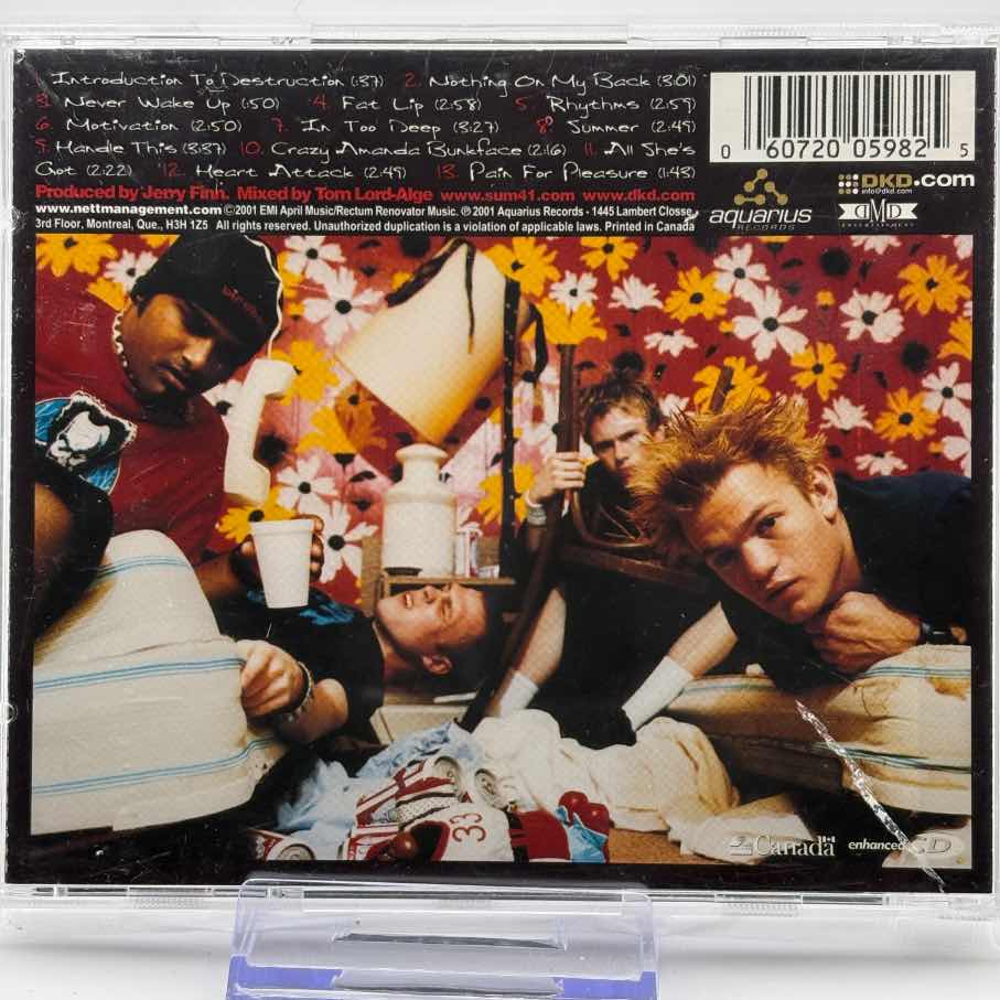 Sum 41 - All Killer No Filler (AUTOGRAPHED!) (Used CD)