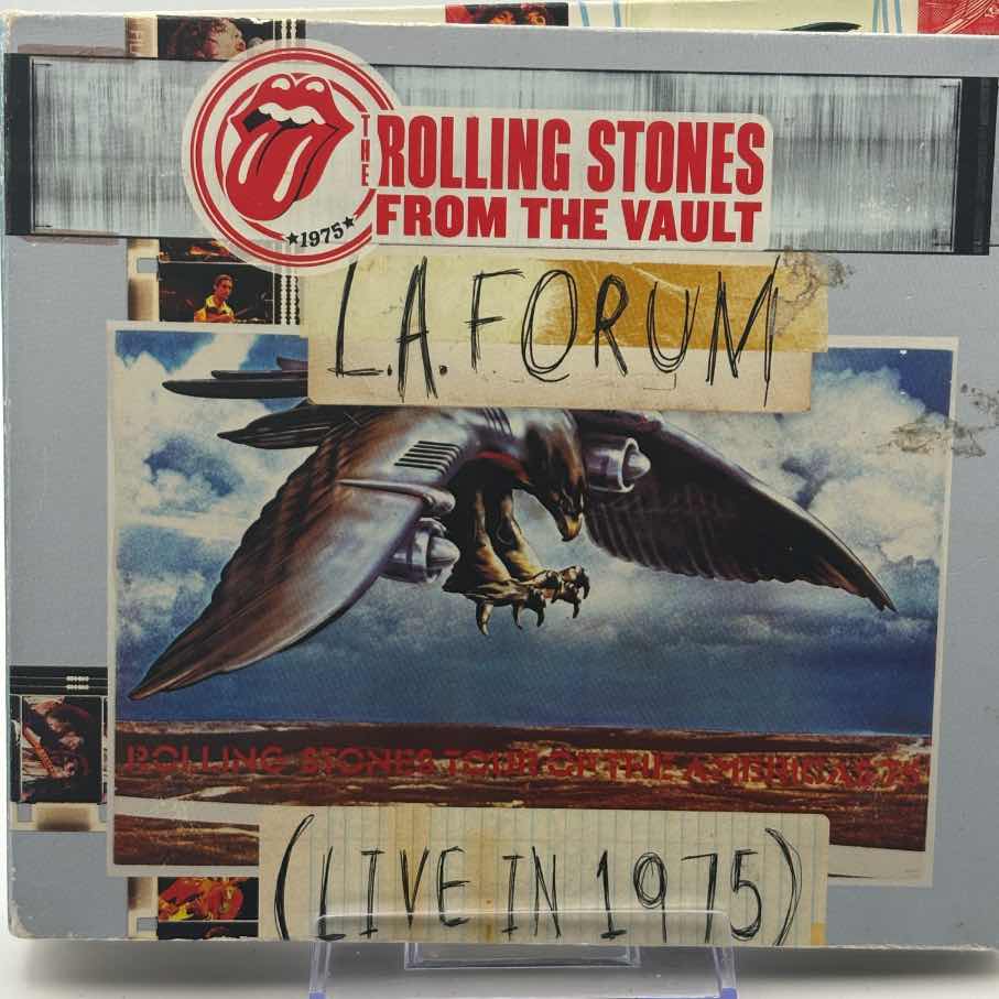 The-Rolling-Stones--LA-Forum-Live-in-1975-2CDDVD-Used-CD