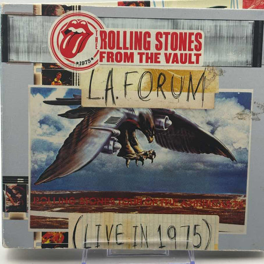 The-Rolling-Stones--LA-Forum-Live-in-1975-2CDDVD-Used-CD