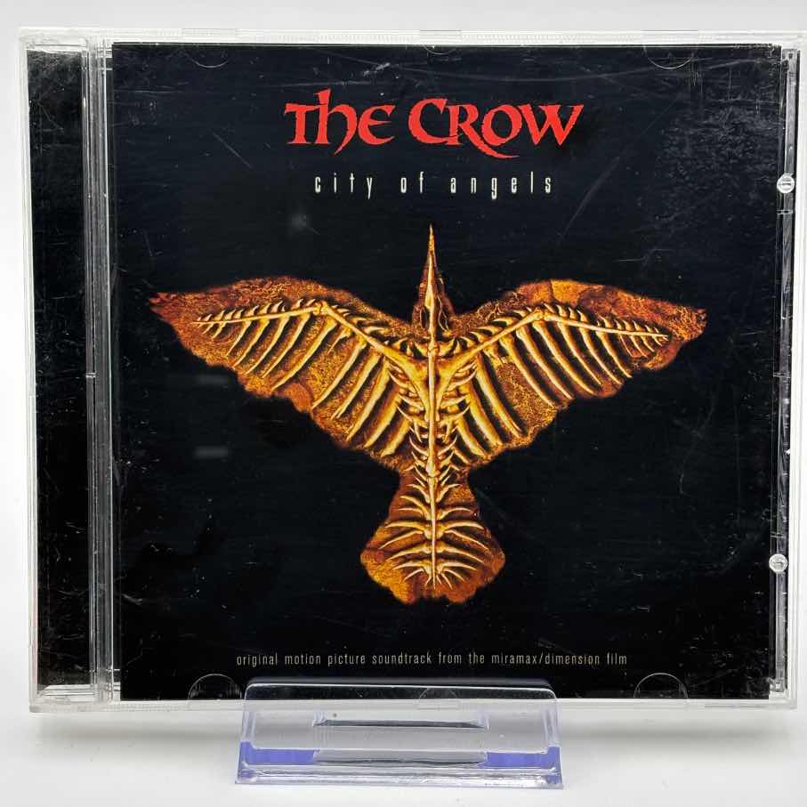 The-Crow-City-Of-Angels--Soundtrack-Used-CD