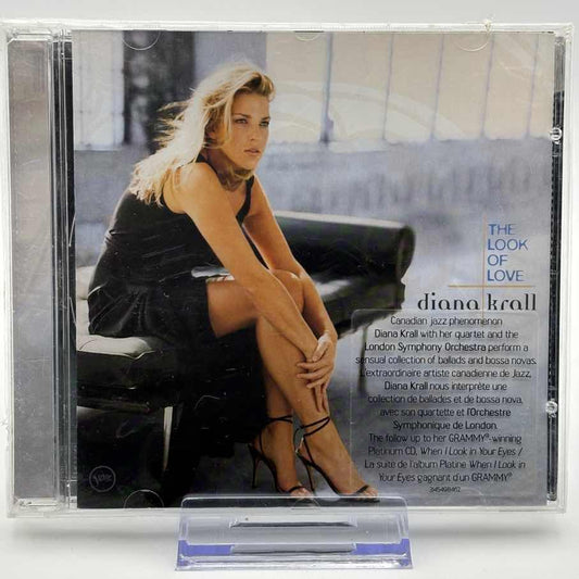 Diana-Krall--The-Look-Of-Love-SEALED-CD--Melt-Mark-On-Spine