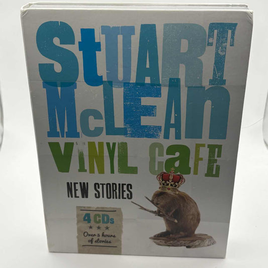 Stewart-McLean--Vinyl-CafŽ-New-Stories-4xCD-Used-CD