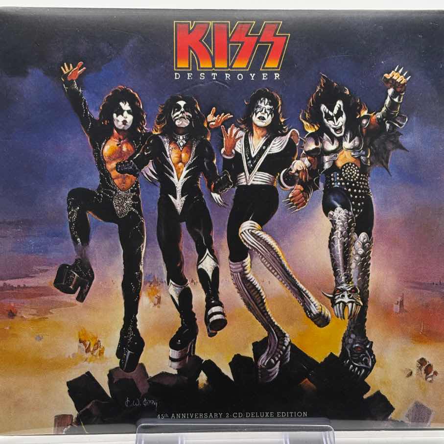 Kiss--Destroyer-Deluxe-2xCD-Used-CD
