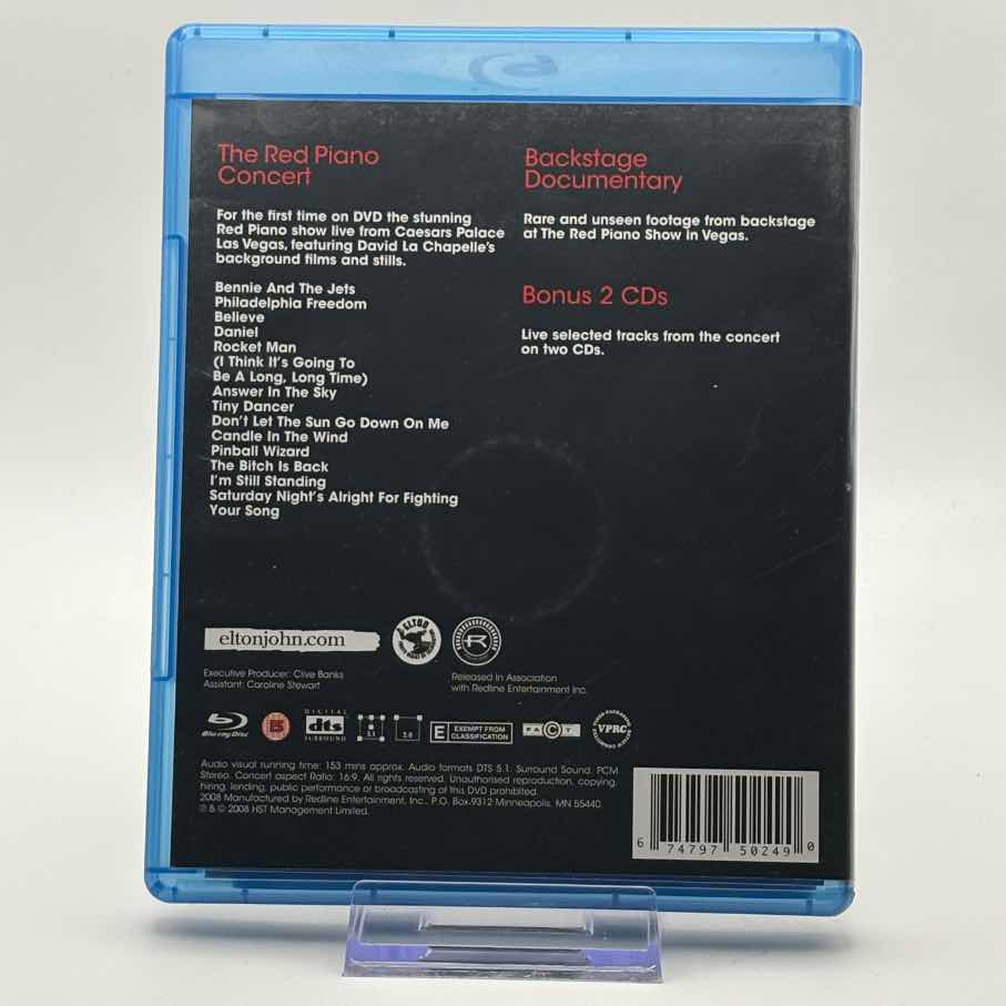 Elton John - The Red Piano (2xCD+1xBlu-Ray) (Used Blu-Ray)