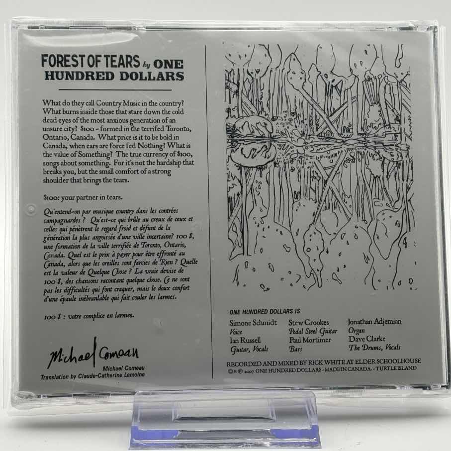 One Hundred Dollars - Forest Of Tears (SEALED CD)