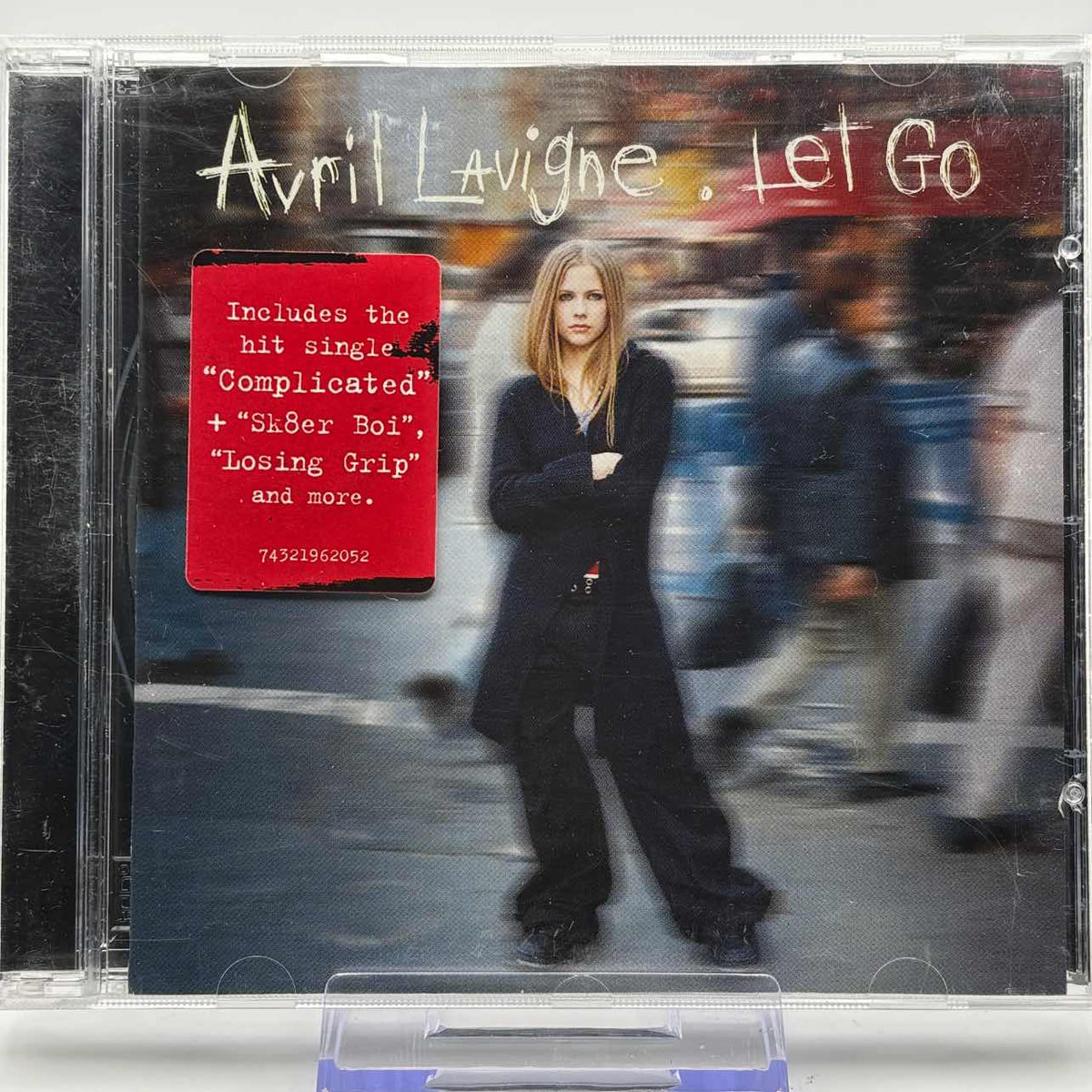 Avril-Lavigne--Let-Go-With-Hype-Sticker-Used-CD