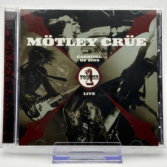 Motley-Crue--Carnival-Of-Sins-Volume-1-Live-Used-CD